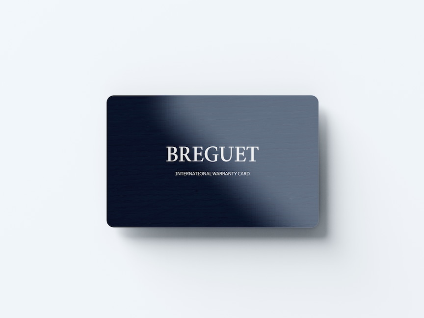 Warranty Card Breguet