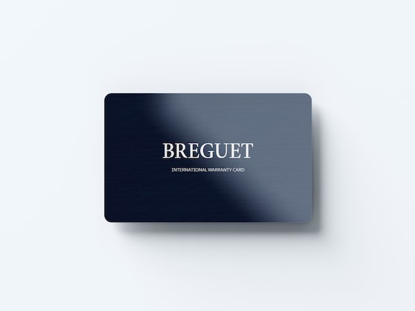 Warranty Card Breguet