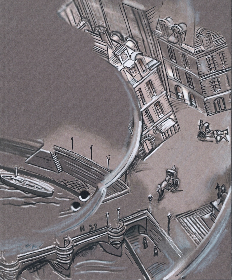 5345 DESSINÉE ET GRAVÉE À LA MAIN
