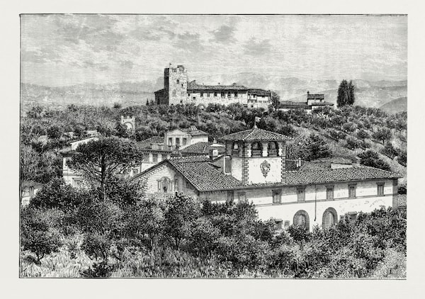 L’observatoire de Galilée, Torre Del Gallo, près de Florence. 8