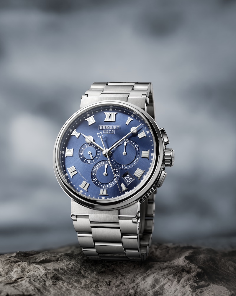 Breguet marine chronograph 5527 deals
