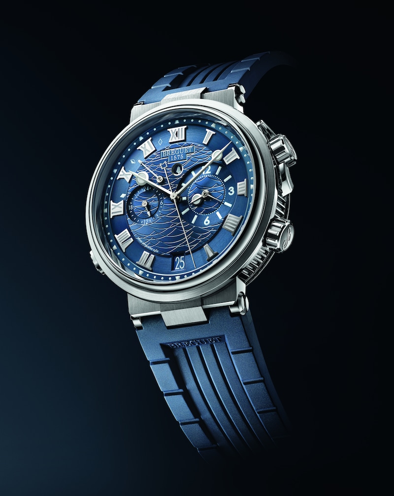Montres Breguet Marine Alarme Musicale 5547 5547BB Y2 5ZU