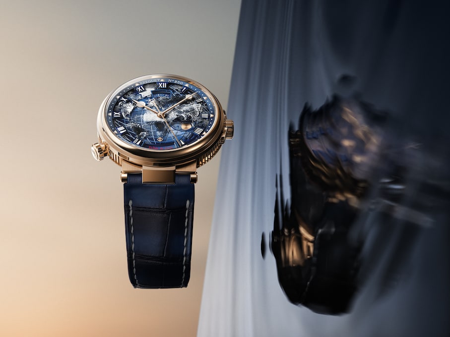 Montres Breguet | Marine Hora Mundi 5555 | 5555BH/YS/9WV