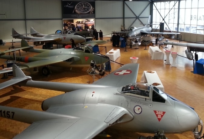 パイエルヌのスイス空軍博物館に「ブレゲ・スペース」がオープン