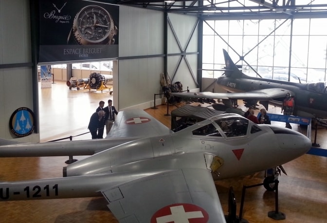 パイエルヌのスイス空軍博物館に「ブレゲ・スペース」がオープン