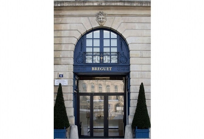 Breguet Reopens its Emblematic Boutique, Place Vendôme