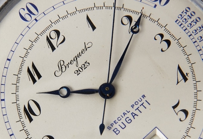 Breguet expands its collection of antique pieces with the acquisition of a chronograph created for Bugatti