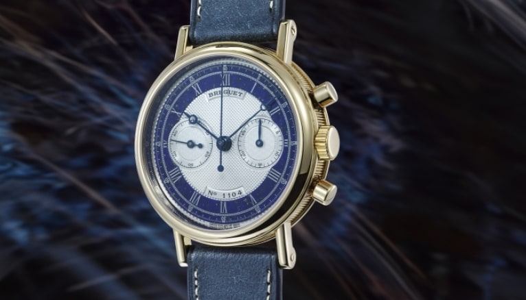 un chronographe Breguet rare vendu aux enchères